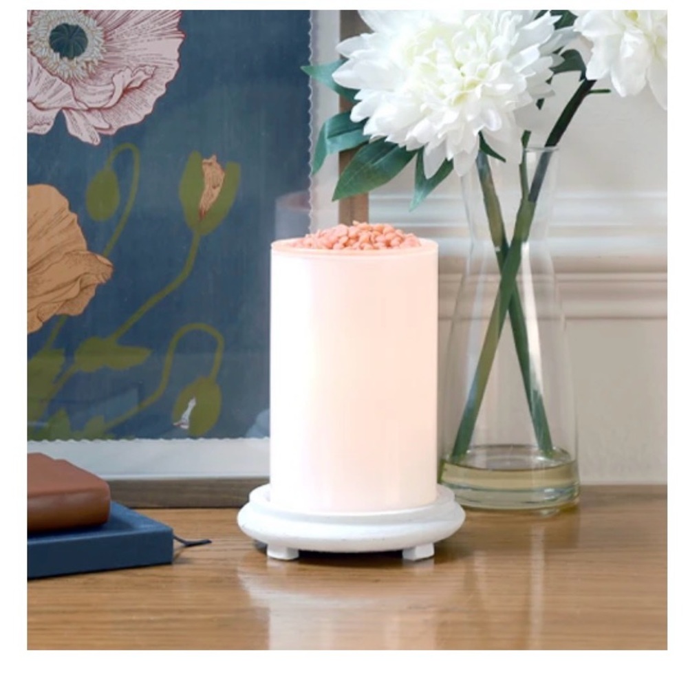 Pink Zebra Hot Pink Simmering Light Base - Antique White
